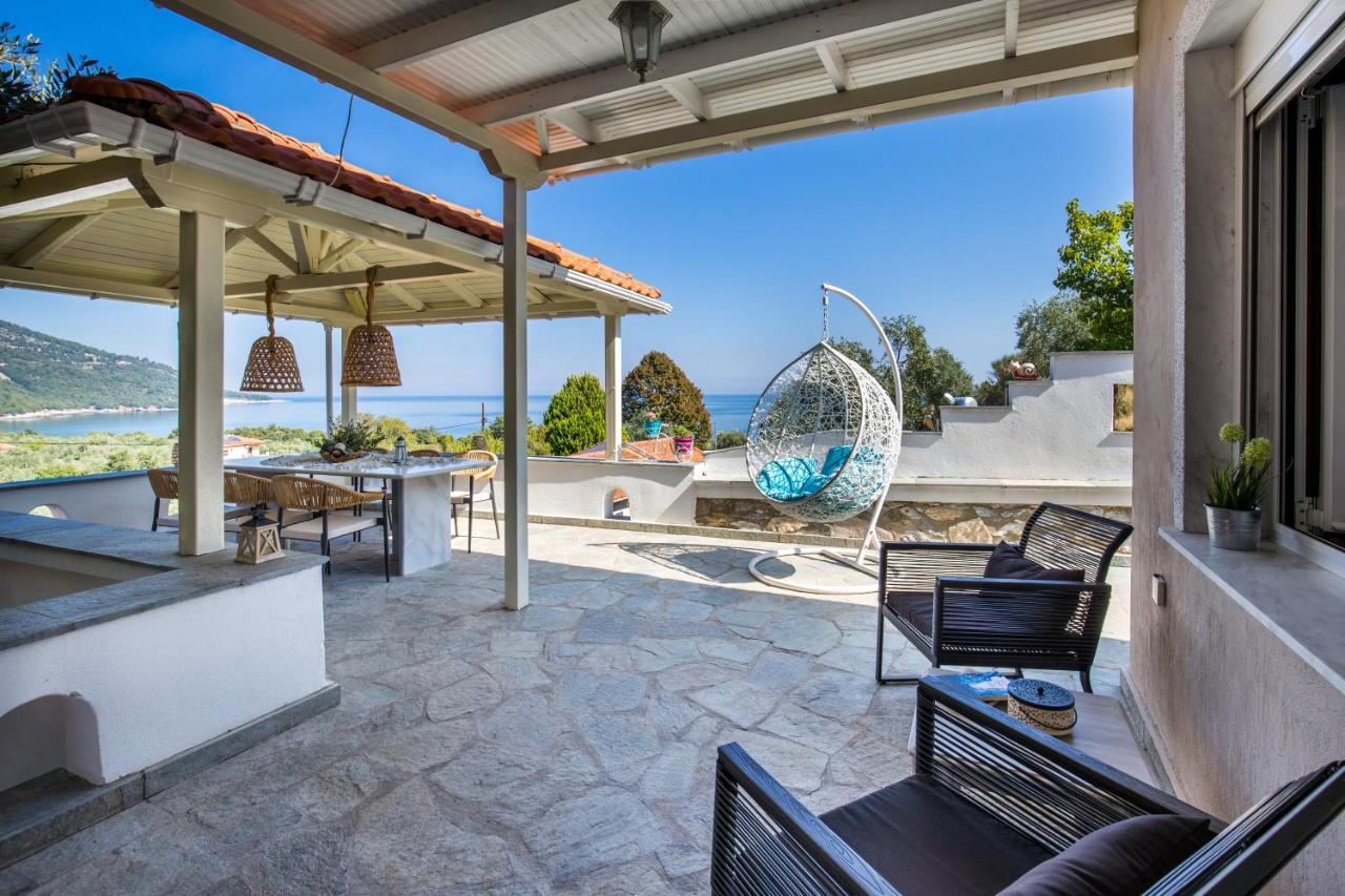 Vista Del Mare Luxury Villa Koinira Luaran gambar