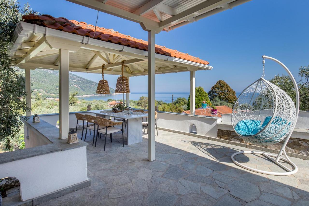Vista Del Mare Luxury Villa Koinira Luaran gambar